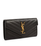 Saint Laurent Envelope leather wallet H11cm W19cm, UK version