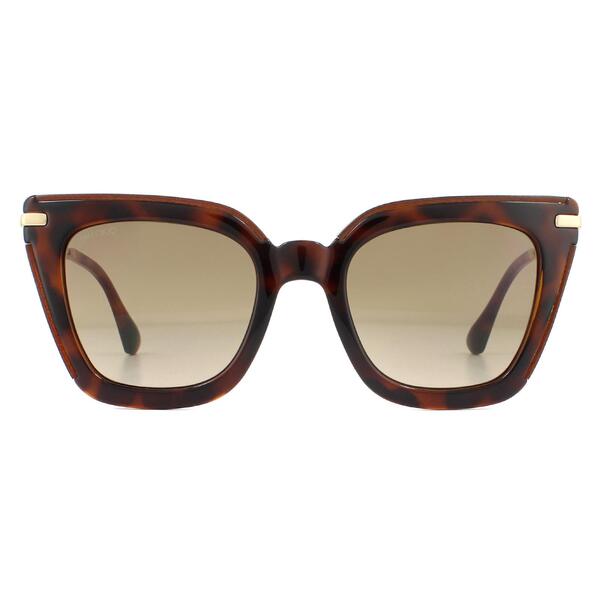 Jimmy Choo Ciara brown gradient sunglasses (British brand)
