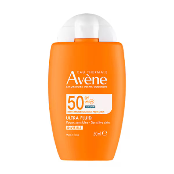 Avène Ultra Fluid Invisible Sunscreen For Combination Skin 50ml - British product
