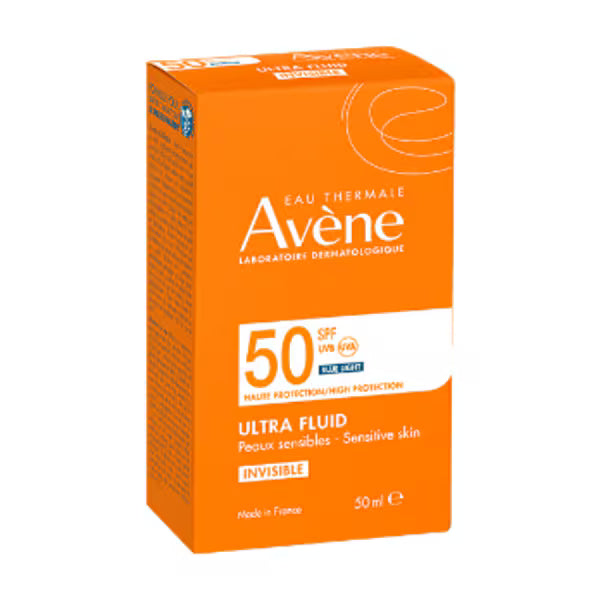 Avène Ultra Fluid Invisible Sunscreen For Combination Skin 50ml - British product