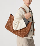 Bottega Veneta Pinacoteca leather tote bag (British brand)