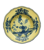 Ginori 1735 soup plate Oriente Italiano Citrino 24cm, UK version