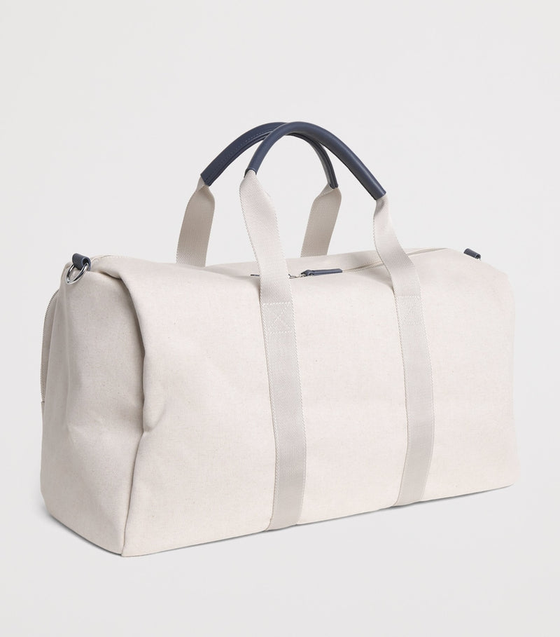 Paul & Shark cotton-blend canvas duffle bag, imported from the UK