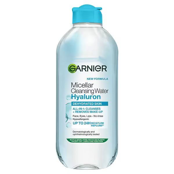 Garnier Micellar Cleansing Water Hyaluron Cleanse Replump 400ml, UK version