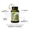 The Herbtender Immune Defence Capsules with Astragalus and Shrooms 60 Vegan, UK version