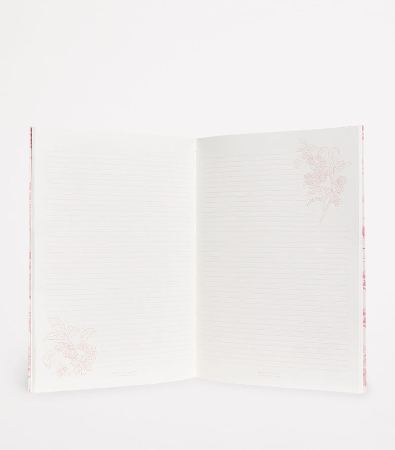 Harrods Toile A4 Notebook, UK version