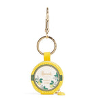 Harrods leather keyring lemon curd pot, imported from the UK