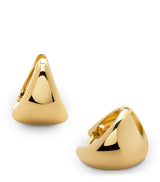 Harrods Monica Vinader Gold Vermeil Tapered Hoop Earrings- Buy online at McGrocer