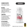 The Ten Percent Club Cardio+ cordyceps 90 capsules, UK version