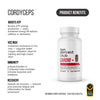 The Ten Percent Club Cardio+ cordyceps 90 capsules, UK version