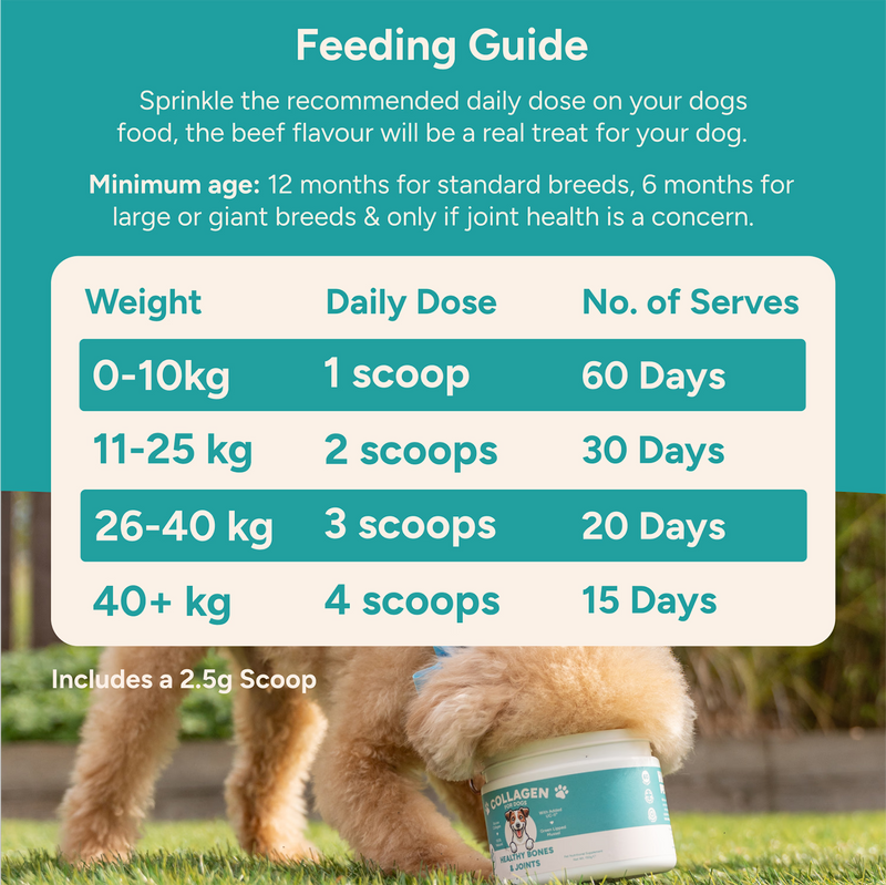 Happi Pets Collagen for Dogs 150 g, UK version