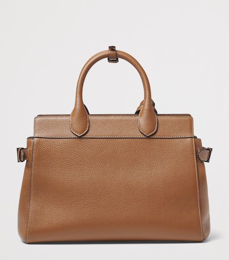 Aspinal of London Savannah leather top-handle bag (British brand)