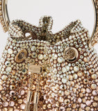 Jimmy Choo Bon Bon embellished top-handle bag, imported from the UK