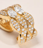 Anita Ko Talitha ear cuff 18k yellow gold diamonds - British product