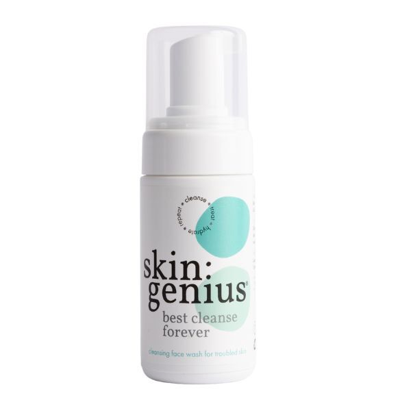 Skin:Genius face wash red clover 100ml (British brand)