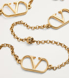 Valentino Garavani VLogo Signature necklace gold-tone (British brand)