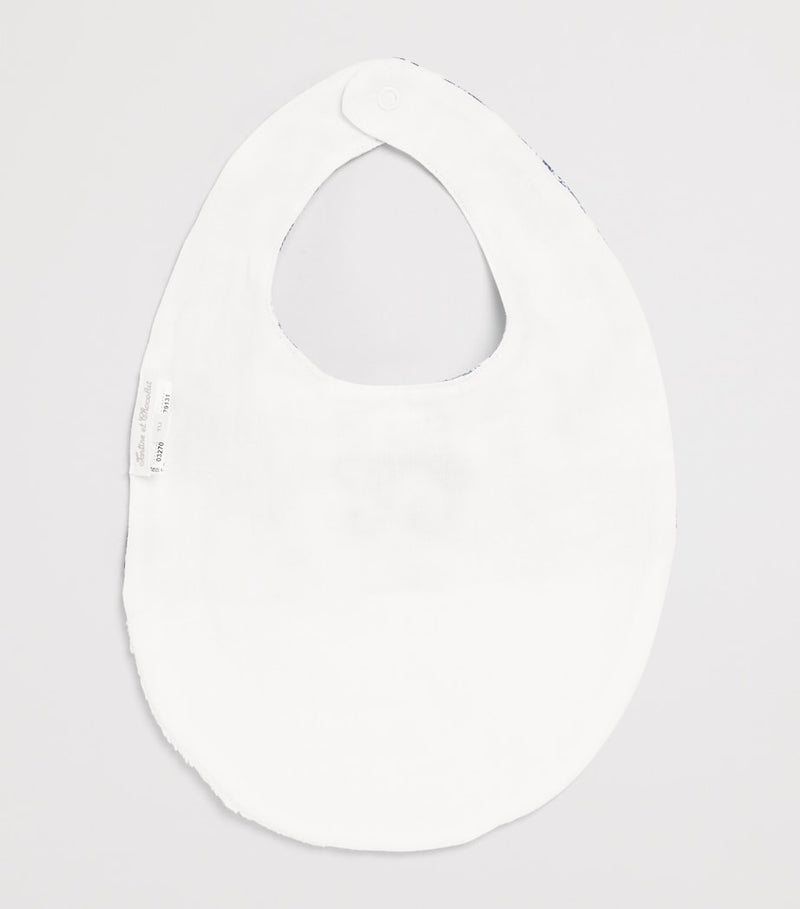 Tartine et Chocolat cotton two-tone bib - British product