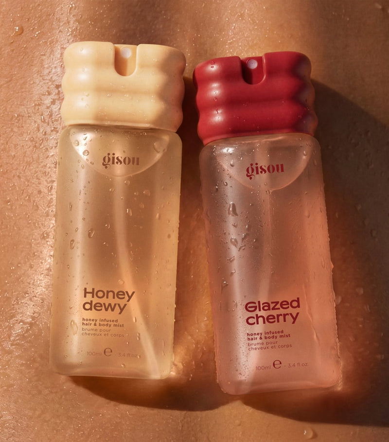 Gisou Honey Infused Hair & Body Mist Glazed Cherry 100ml (British brand)