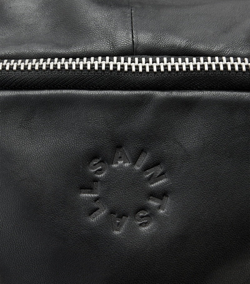 AllSaints Finn leather backpack H48cm - British product