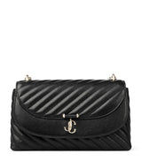Harrods Jimmy Choo Medium Leather Curve Cross-Body Bag- Buy online at McGrocer