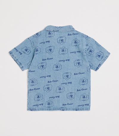 Chemise en jean Harrods avec logo chien et manches courtes pour 6-7 ans - Acheter en ligne chez McGrocer