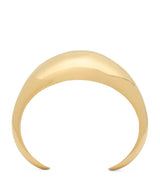 Harrods Saint Laurent Brass Teardrop Dome Cuff- Buy online at McGrocer