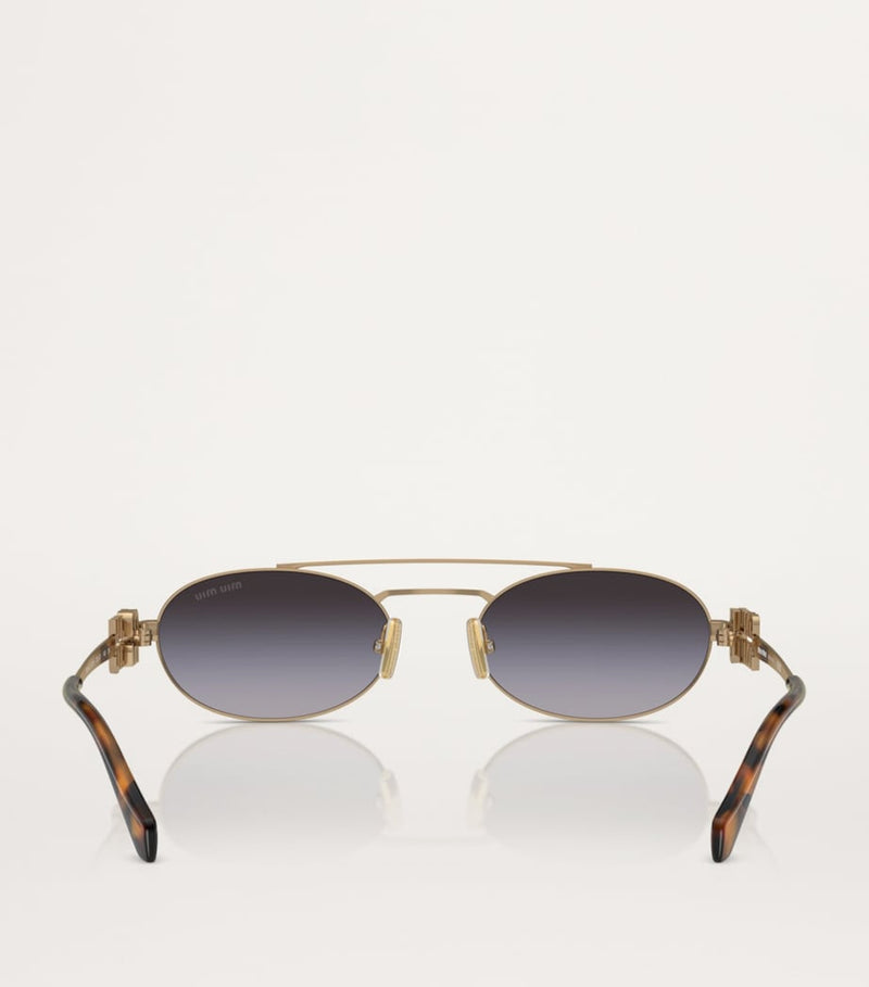 Miu Miu injected oval sunglasses design, UK version