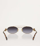 Miu Miu injected oval sunglasses design, UK version