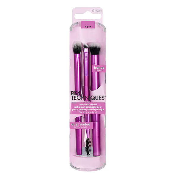 Real Techniques eyeshadow brushes 8 piece set, UK version