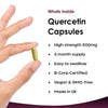 New Leaf Products Quercetin Capsules 500mg 180 capsules - British product