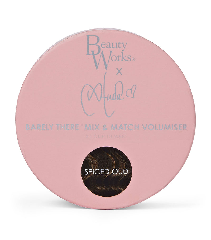 Beauty Works Huda Volumiser Clip-In Hair Extensions 20 Inches Mix and Match - British product