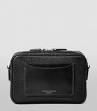 Aspinal of London Leather Reporter East West Messenger Bag, UK version