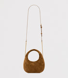 Saint Laurent Mini Icarino top-handle bag suede - British product