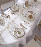 Alexandre Turpault linen tablecloth Fossile 170cm x 250cm, UK version