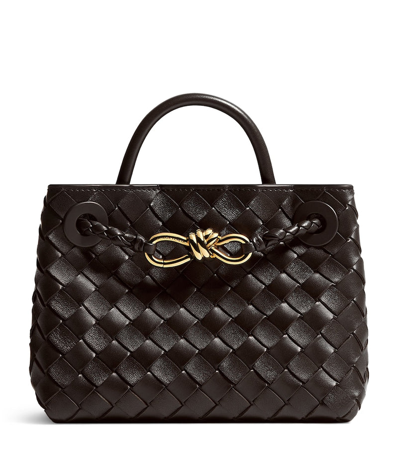 Bottega Veneta Andiamo mini leather top-handle bag - British product