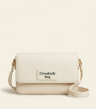 Burberry Check Note cross-body bag with leather trims - British product