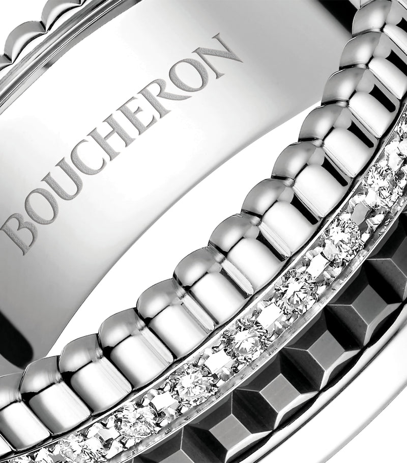 Boucheron Quatre Black Edition ring - UK version