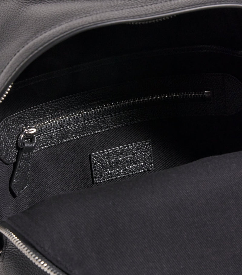Polo Ralph Lauren pebbled leather backpack (British brand)