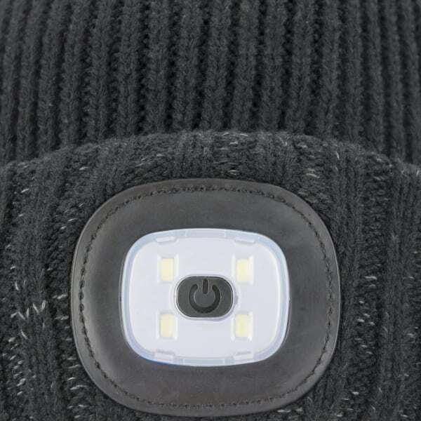 Sealskinz LED Roll Cuff Beanie, imported from the UK