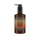 Scottish Fine Soaps Men's Thistle Black Pepper Shampoo 300ml (British brand)