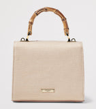 Aspinal of London Mayfair midi canvas handbag - British product