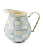 MacKenzie-Childs Sky Check pitcher 2.8L, imported from the UK