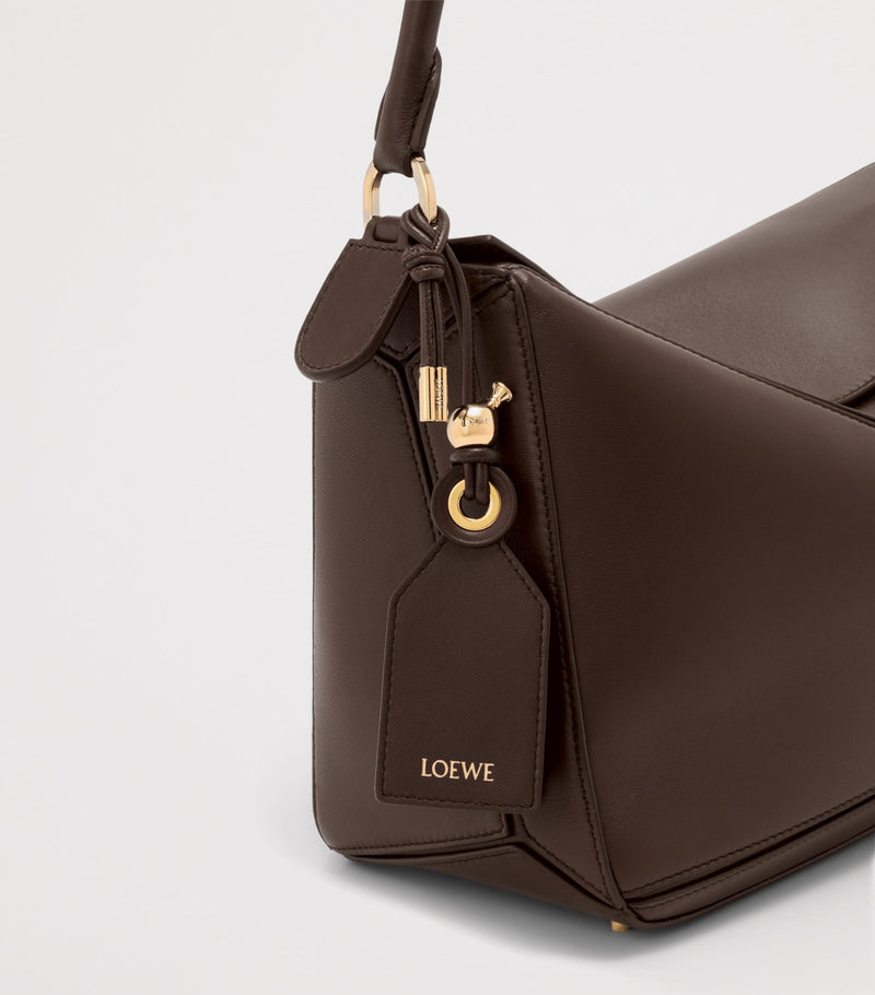 LOEWE Puzzle top-handle bag calfskin leather medium, imported from the UK