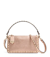 Harrods Valentino Garavani Small Leather Rockstud Shoulder Bag- Buy online at McGrocer