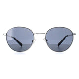 Smarty X1120 silver unisex sunglasses round frame - British product