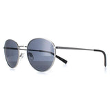 Smarty X1120 silver unisex sunglasses round frame - British product