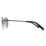 Smarty X1120 silver unisex sunglasses round frame - British product