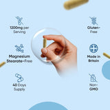WeightWorld Marine Collagen with Magnesium 120 capsules, imported from the UK