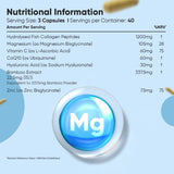 WeightWorld Marine Collagen with Magnesium 120 capsules, imported from the UK