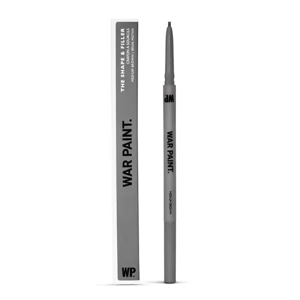War Paint brow and beard pencil medium brown (British brand)